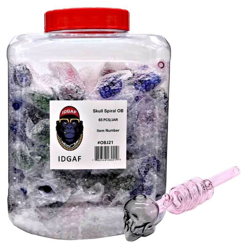 Skull Spiral OB (OBJ21) | 6 inch | 65 Count Display product image